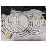 Wreath Ring and box of candelabra