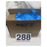 100 plastic aprons elastic wrist