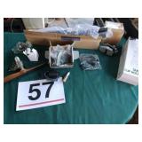 Misc items - propeller, tablet cup holder, C