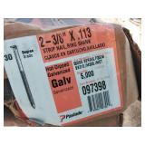 3 boxes 2-3/8" x .113 nails