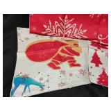 4 Christmas pillow cases