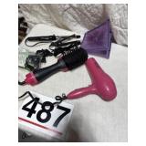 Hairdryers curling irons