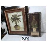 Plant pictures - 31 x 26.5 and 23 x 11