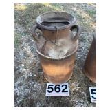 Milk can  marked Bordens