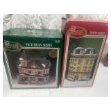 2 collectible Christmas houses