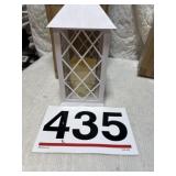 12 inch high battery operated lantern