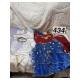 2 large girls costumes