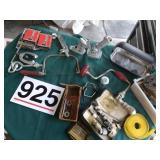 Tools, puch set, magnetic tray and misc