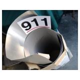 Sheet metal - PVC coated aluminum trim coil