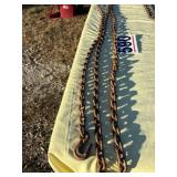 18 foot log chain with hooks