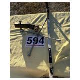 Ball hits four away and roof rack