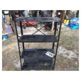 Metal shelves - 5 shelves