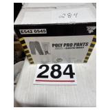 Microporous poly pro pants white large