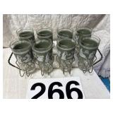 Vintage  JJeanette Helnic Wedgewood set of eight