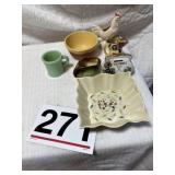 Fireking  cup, temptations casserole dish and