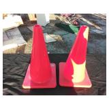 Orange cones
