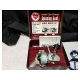 Spinning reel, oil filter, crampons, core