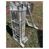 Louisville adjustable ladder