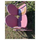 Metal two seat glider