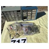 Respirator goggles and storageboxes