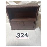 Wicker  cabinet