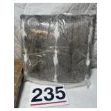 18x18 snow mink collection pillow