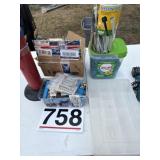 Miscellaneous chain, zip, tie, spacers bolts