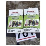 Two inner tubes 18 x 8.50