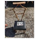 Vintage valet chair