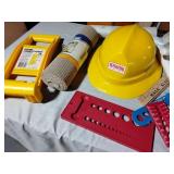 Hard hat, panel carry, easy liner, Adhesive