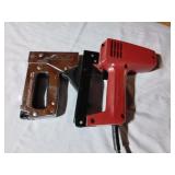 Swing Line Electric staple gun and Stanley
