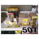 Stanley eye bolts, hinges, hooks, etc