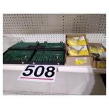 Hansen die cutting sets and Stanley hinges