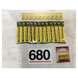 Hanson steel bits sizes listed in picture. Line