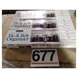 Stanley tie & belt organizers - 3