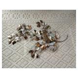 Maple leaves metal wall decor