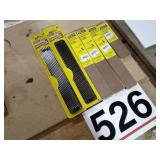 Stanley replacement blades for planers and files