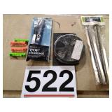 Pop rivetool, rivets, levels and magnetic storage