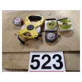 Tape measures and replacement tape