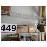 Staples, connectors and garage door repair items