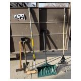 Outside gardening tools