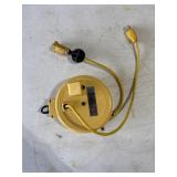 Retractable extension chords and drop light