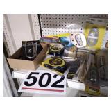 Stanley saws, tape,tools, etc