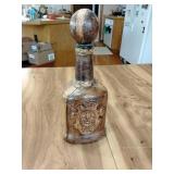 Vintage Leather wrapped Decanter