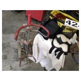 Austad golf bag carrier and bag with misc