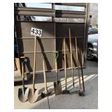 Assorted outside tools