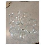 Glass mugs and glasses