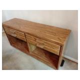 Wood furniture with drawers