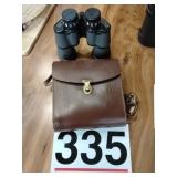 Binoculars with case