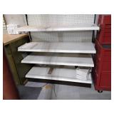 Peg Board with Shelving (2)